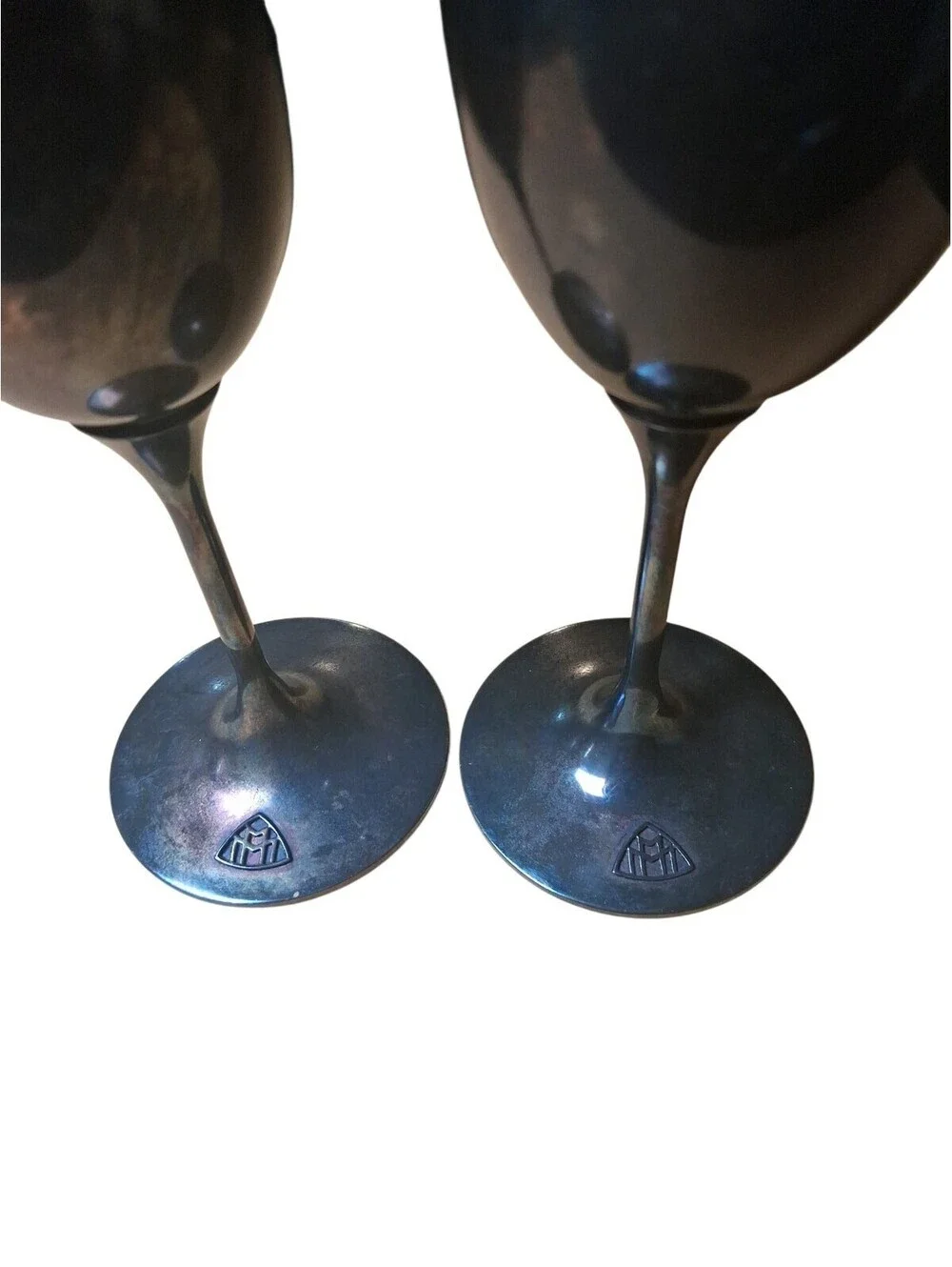 Mercedes Maybach Robbe & Berking Silver 925 Champagne Flutes